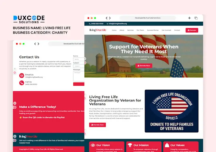 landing page design