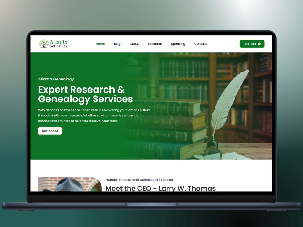 atlanta genealogy website